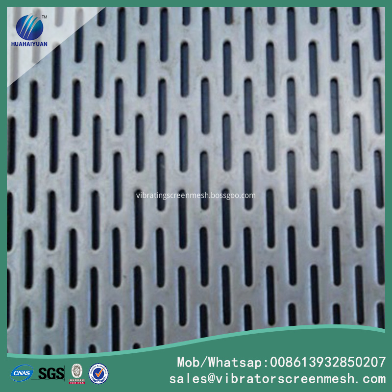 Slotted Hole Perforated Metal