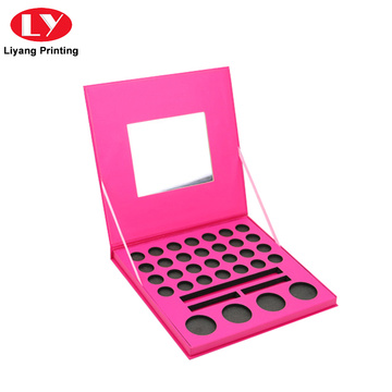 Private Label Cosmetic Makeup Eyeshadow Palette with Mirror
