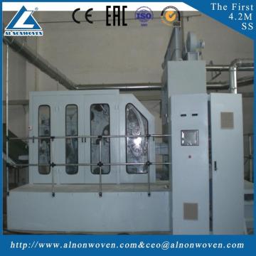 Hot selling ALSL-1850 cading machine for geotixile price carding machine for cotton