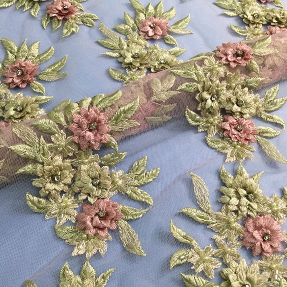 Handmade Pearl Green Fabric