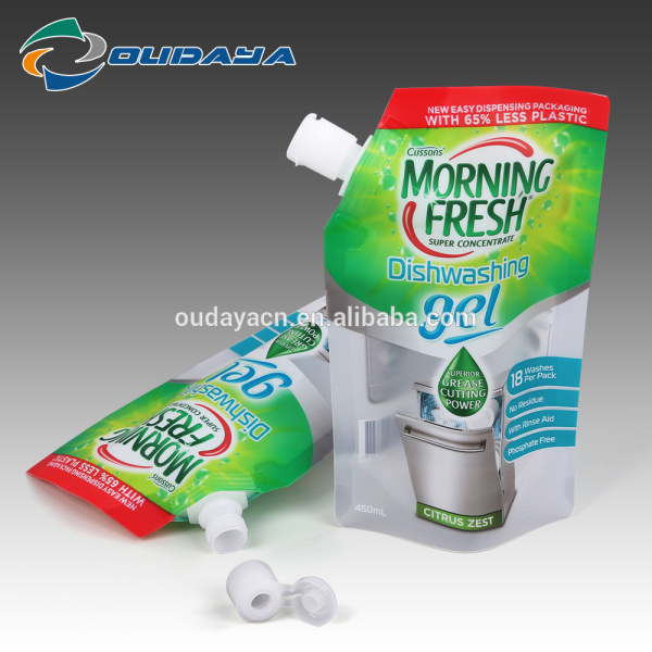Customized Liquid Detergent Packaging Pouch