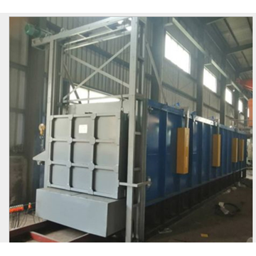 Trolley type bright annealing furnace