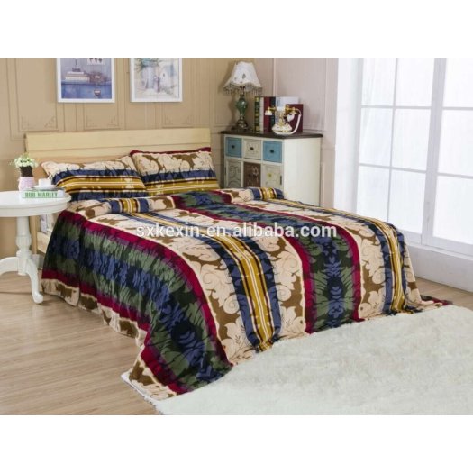 Super soft thick 300gsm flannel blanket bedding