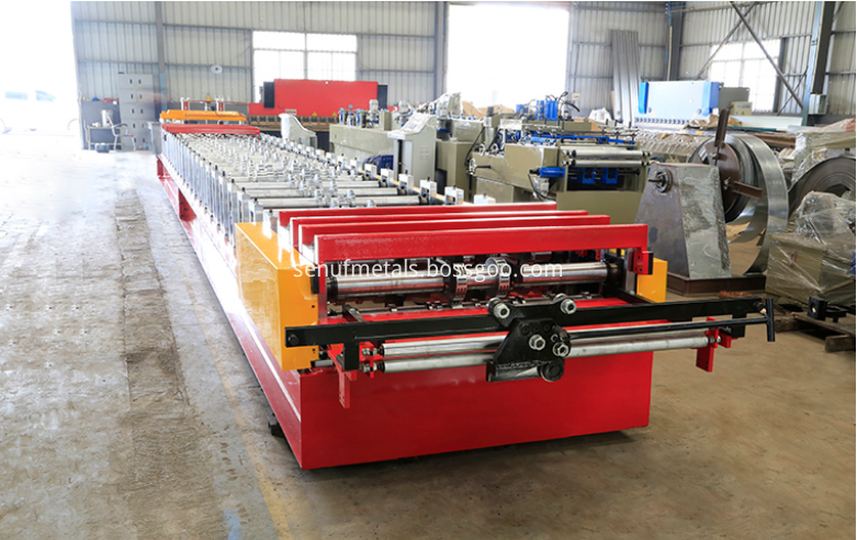 Floor deck forming machine 2