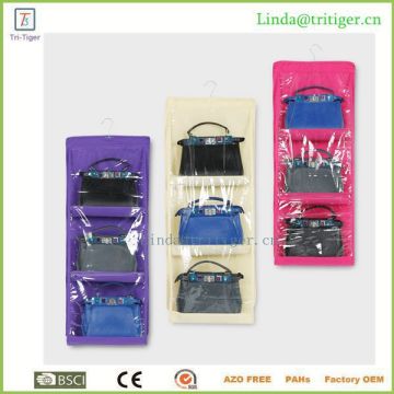 6 Pockets big Capacity Handbag Organizer Collection Handbag File