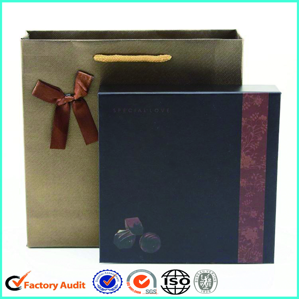 Book Shape Black Chocolate Cavity Box