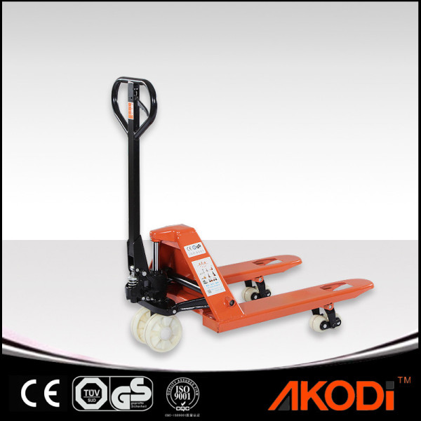 Customized Narrow or Short Hand Pallet Truck