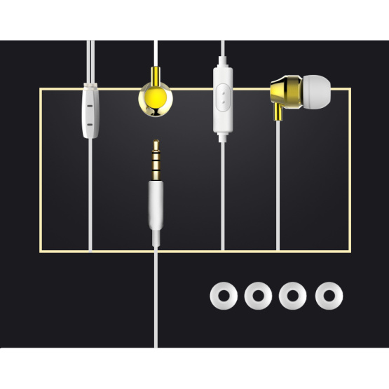 High Professional In-Ear Earphones With Microphone