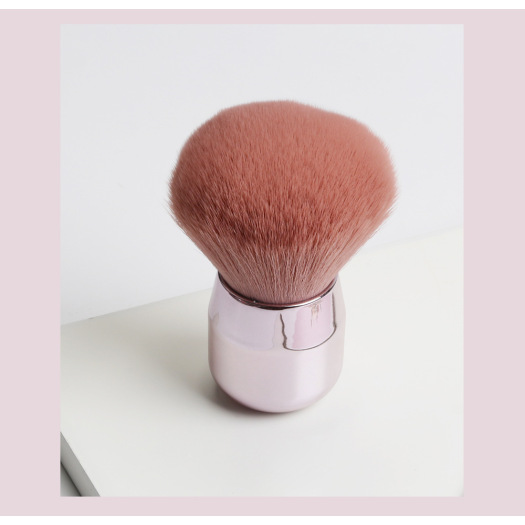 Round Loose Synthetic Hair Powder Brush