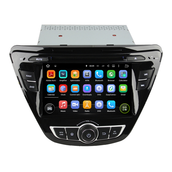 Android 7.1 Hyundai Elantra 2014 Car Audio Parts