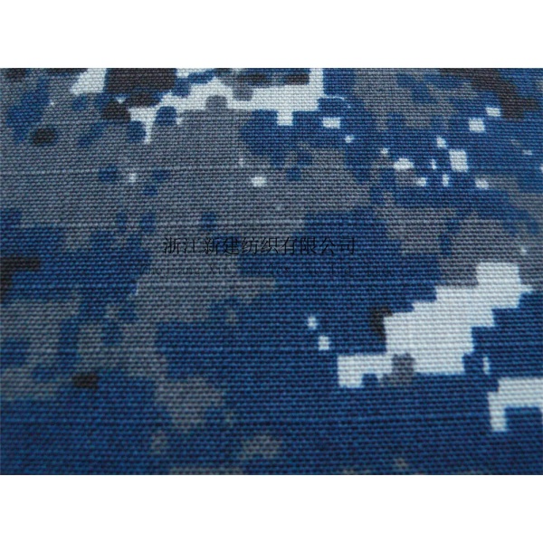 CVC Navy Camouflage Fabric for Middle East
