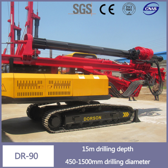 Dr-90 U Rig Pile Driver 15m Drilling Depth