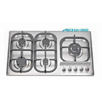 Stainless Steel Gas Stove 5 Burners
