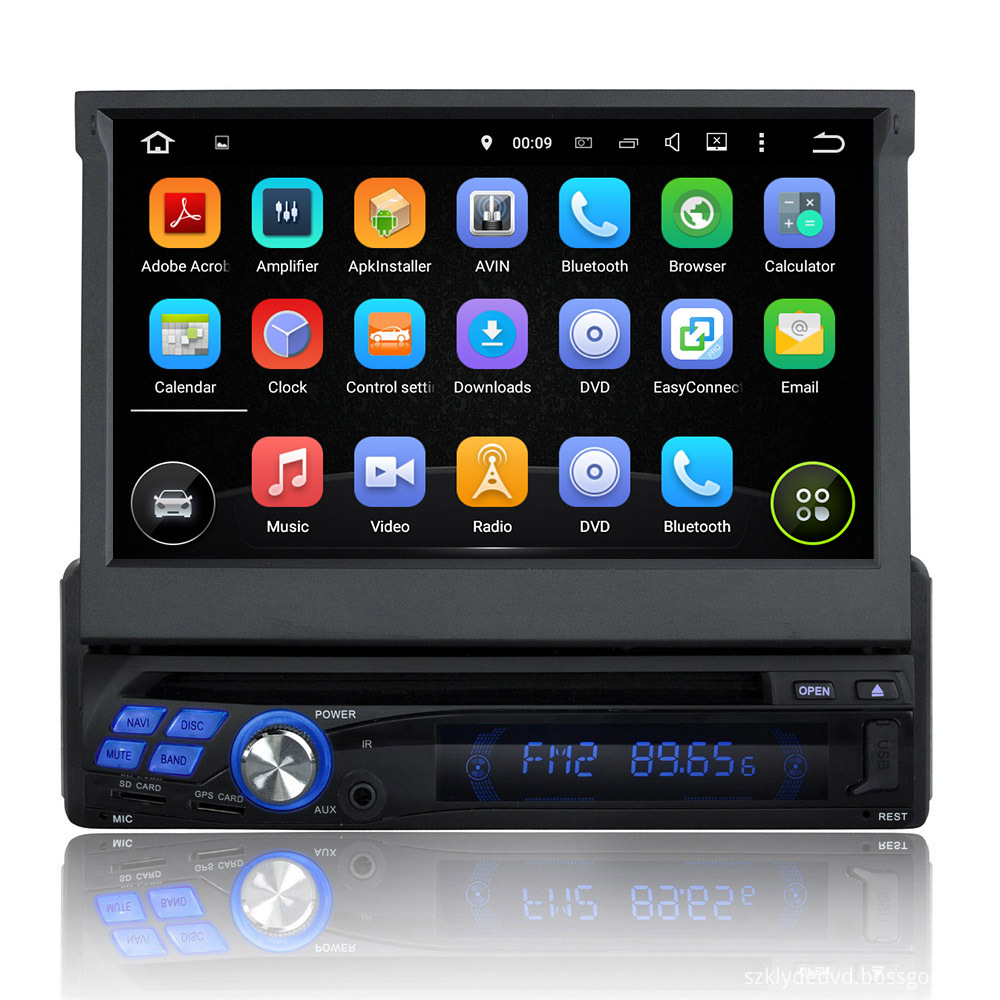 7 Inch single din Car dvd universal Player