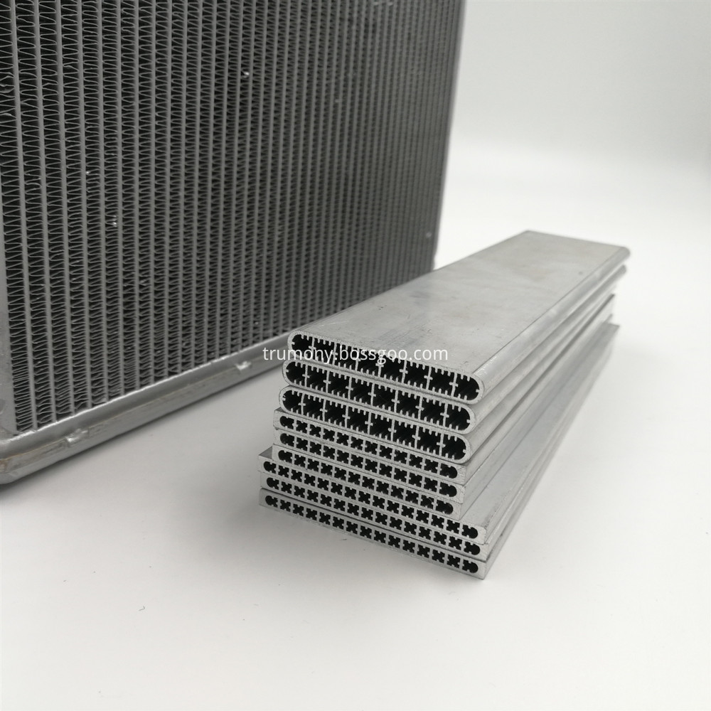 Aluminum extruded tube