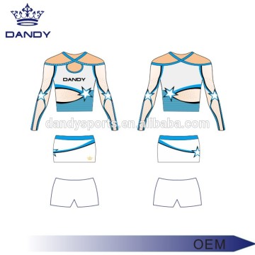 long top all stars cheerleading outfits for kids