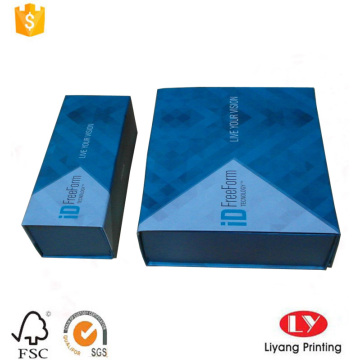 Printed Foldable Cardboard Gift Box With Magnet