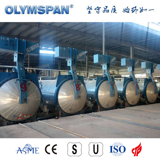 ASME standard cement concrete autoclave