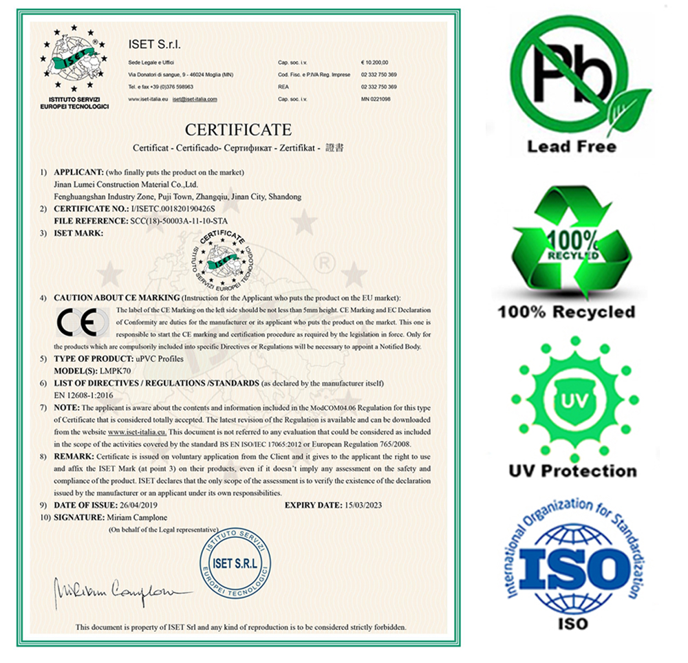 PVC Construction Certification
