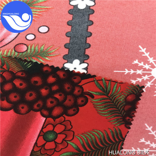 Christmas design mini matt print fabric