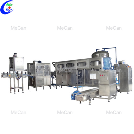Automatic 3 in 1 Barreled Water Bottling Machine