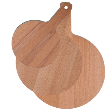 3 pcs round shape cutting board set