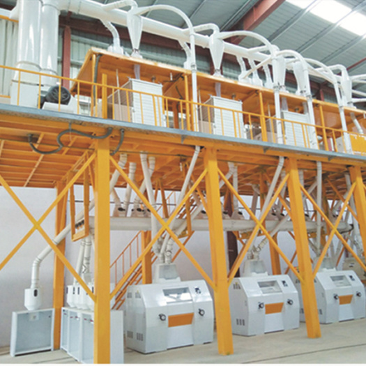 Maize Flour Milling Plant With Steel Structure