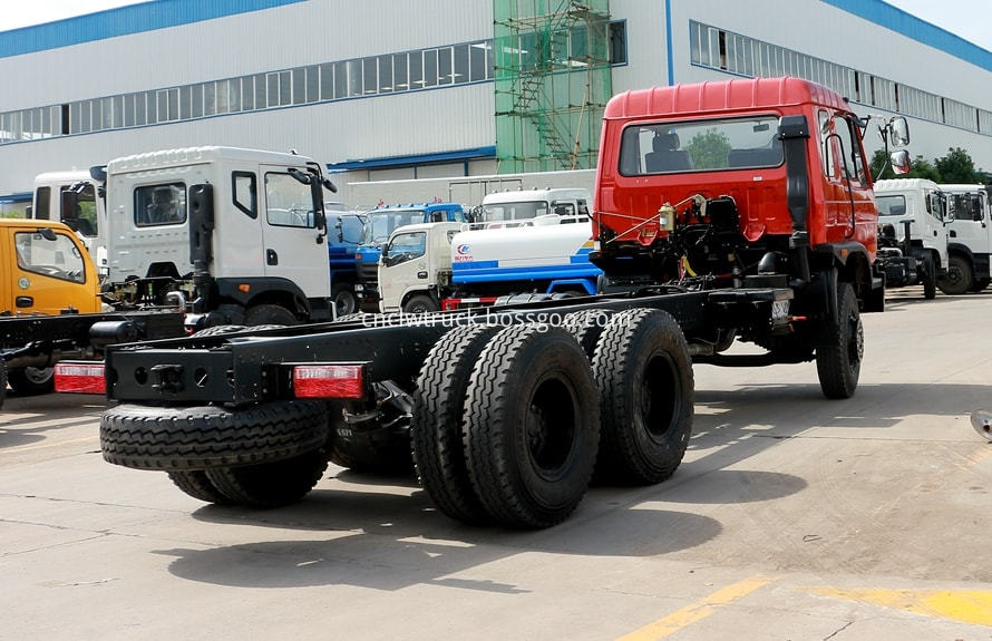 water tank truck chassis 2