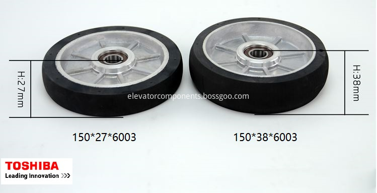 Guide Roller for Toshiba High Speed Elevators 