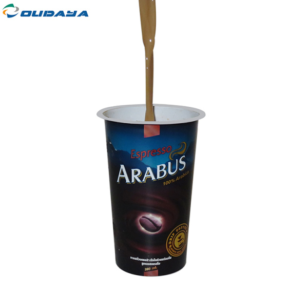 7oz Drinking plastic Coffee Cup with Lid
