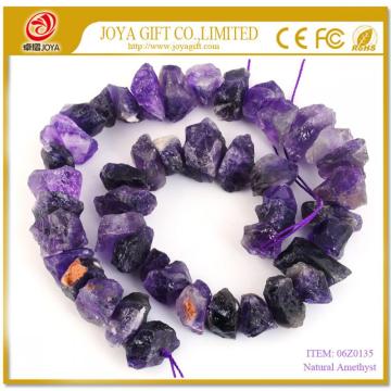 Natural Rough Raw Amethyst Beads