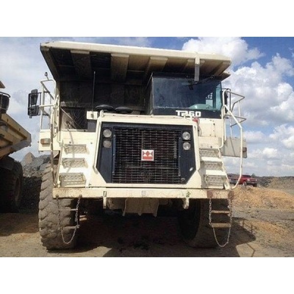 Non-highway mining terex 60ton dump truck