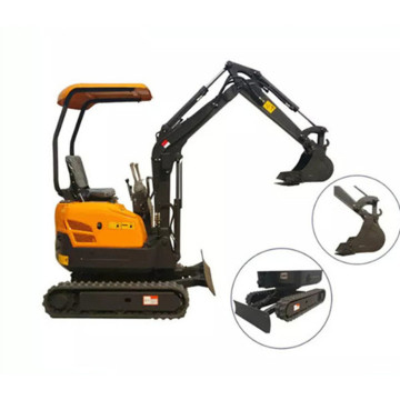 Low price excavator 1600kg small digger for garden