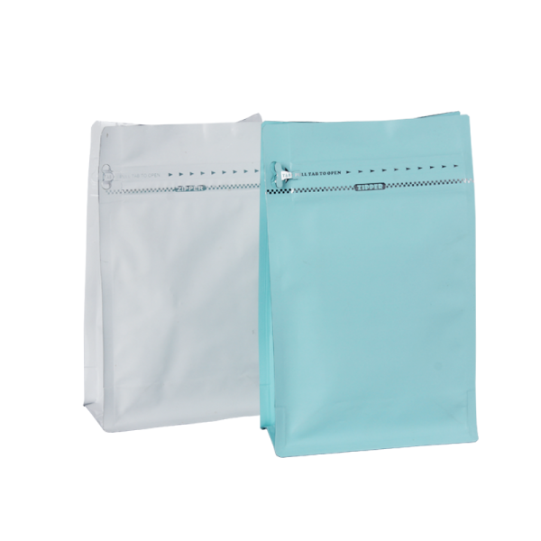 Square Bottom Gusseted Zipper Bags