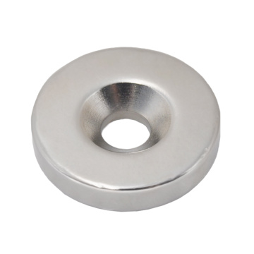 N42 Plating Nickel Neodymium Countersink Magnet