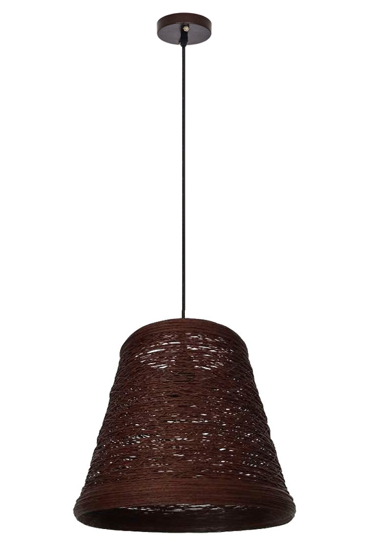 Single Lamp Brown