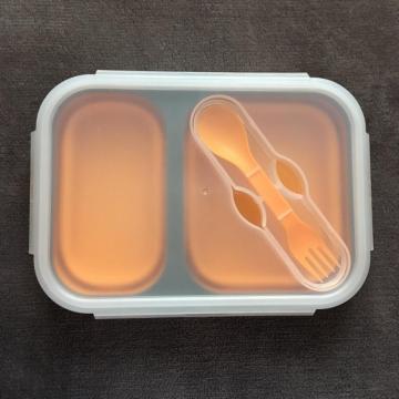 Collapsible Silicone  Bento Lunch Box