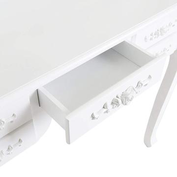 Cheap 7 drawers mirrored dressing table