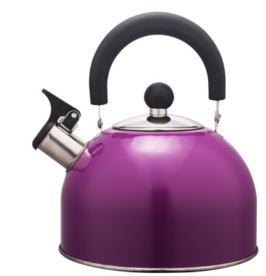 KHK003 2.5L Stainless Steel color painting Teakettle purple color