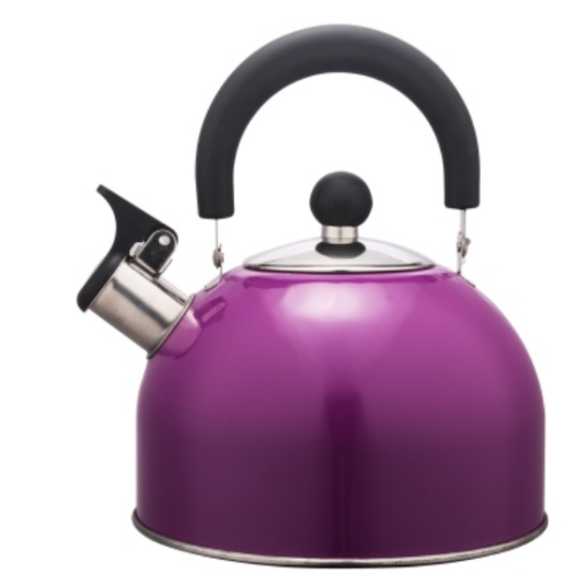 3.0L Stainless Steel color painting Teakettle purple color