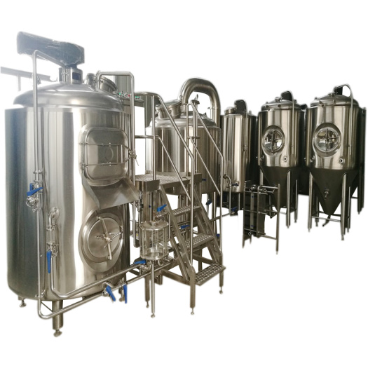 Brewery with 2 Vessel Brewhouse for Grill