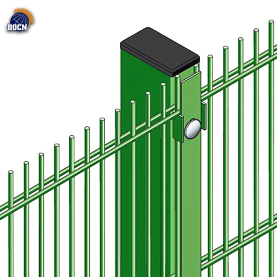 Anti climbing wire mesh fence