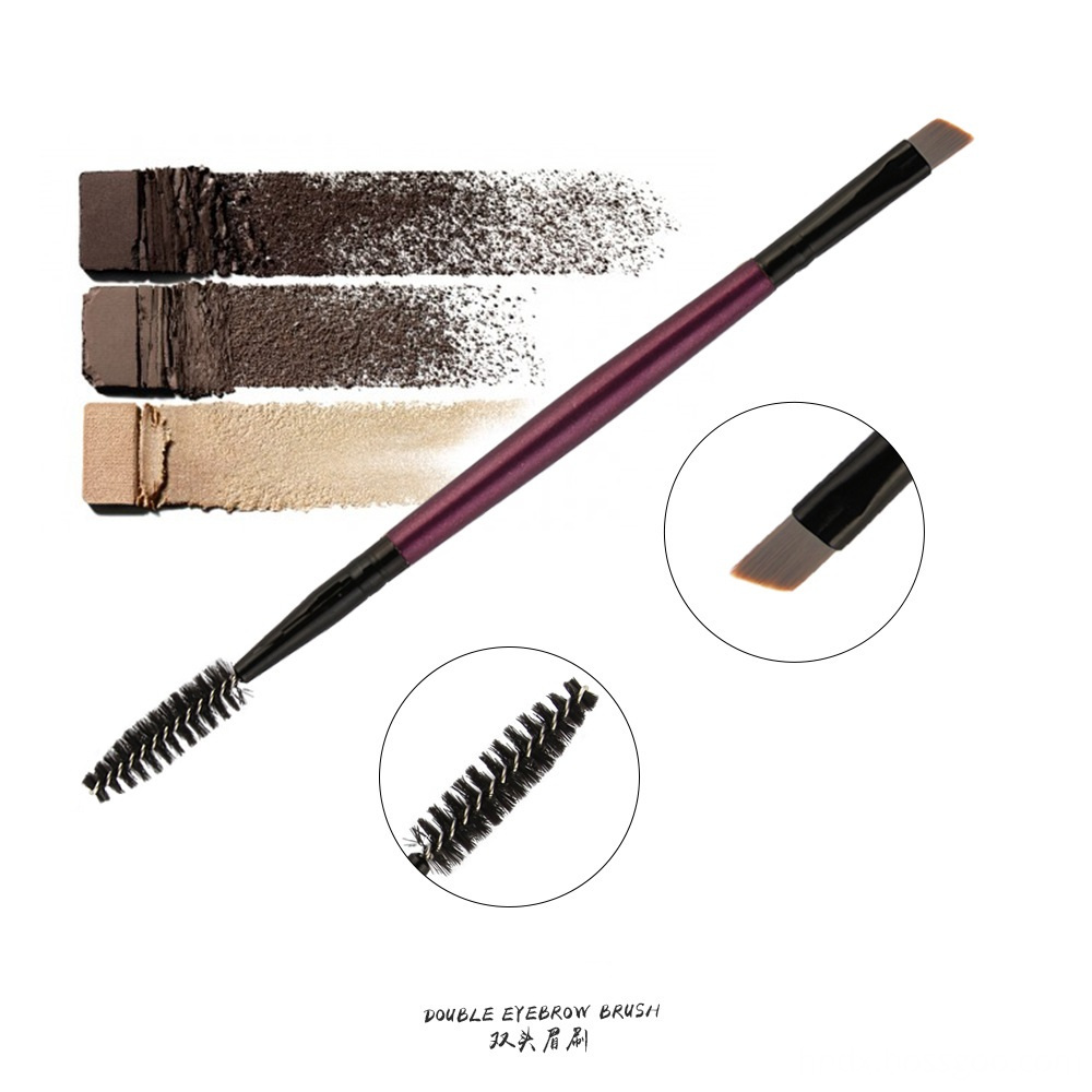 Double Head Eyebrow Makeup Brush 4