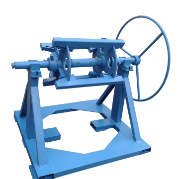 Easy operation steel coil simple manual decoiler machine