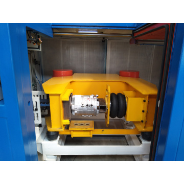 A machine for removing metal castings