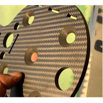 CNC Automotive Machining Cutting Full Carbon Fiber Plates