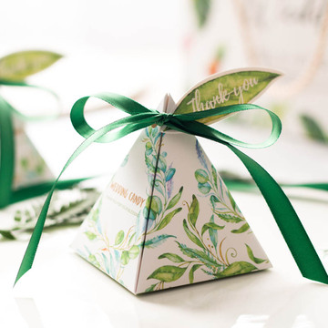 Wedding candy packaging paper box