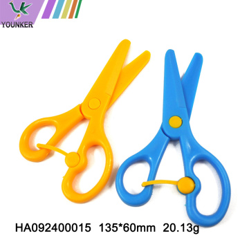 Children's safety scissors elastic round head scissors