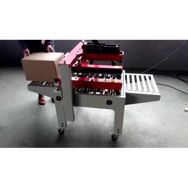 Stainless Steel Cover Tape Carton Sealing Machine