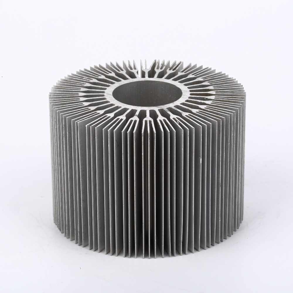 Aluminum Circular Cylindrical Round Heat Sink